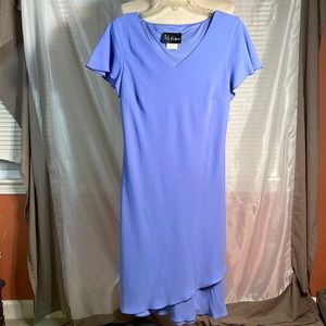 Vintage S.L. Fashions Midi Easter/Bridesmaid Dress.